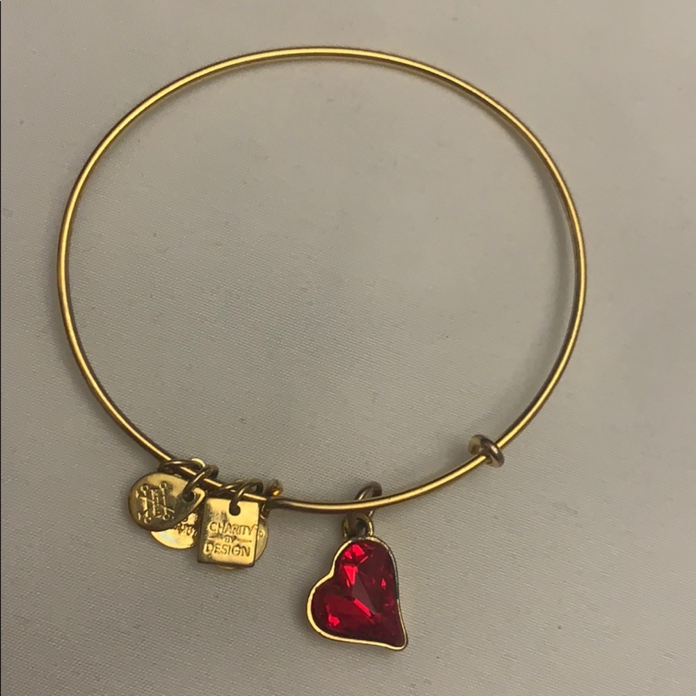 Alex and Ani heart bracelet